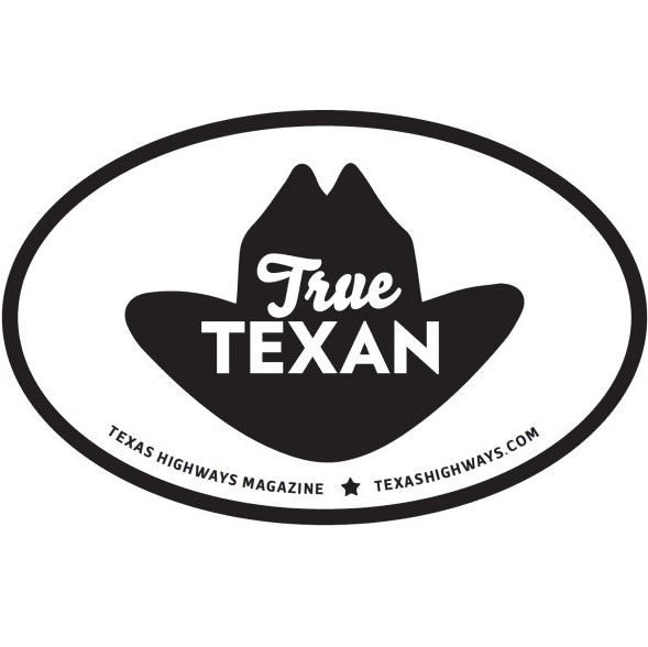 Cowboy Hat True Texan Sticker