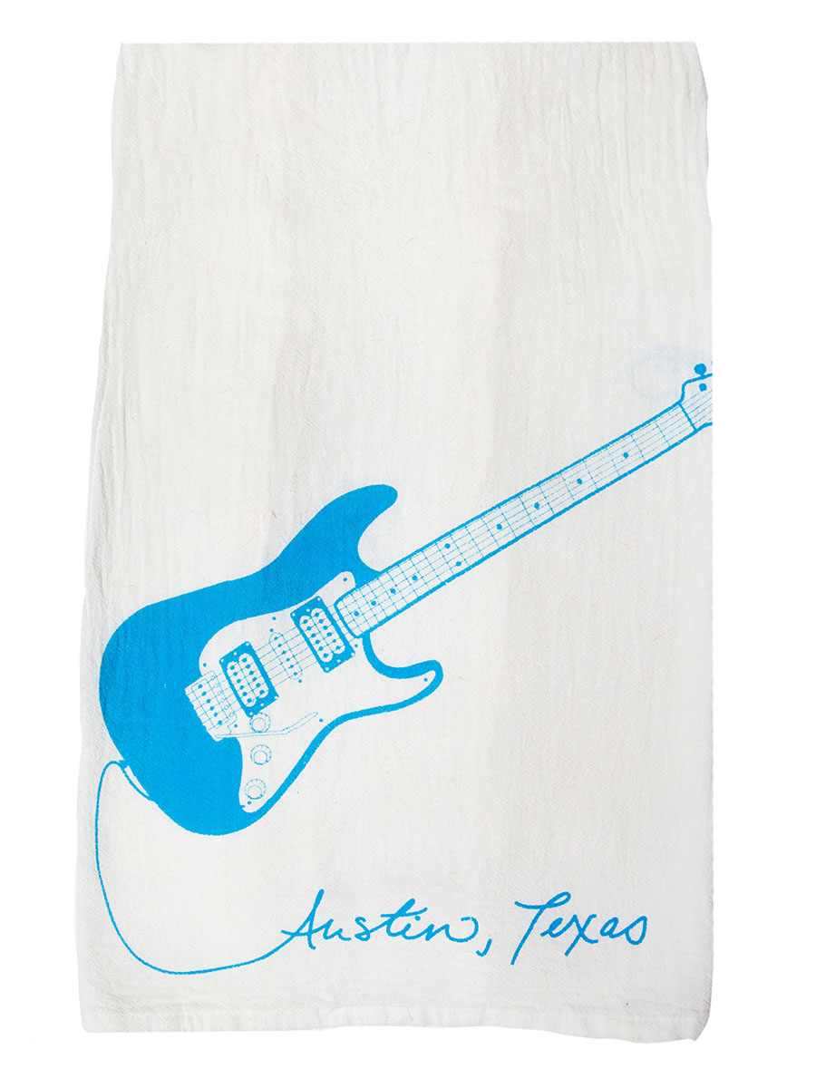 Guitar Tea Towel