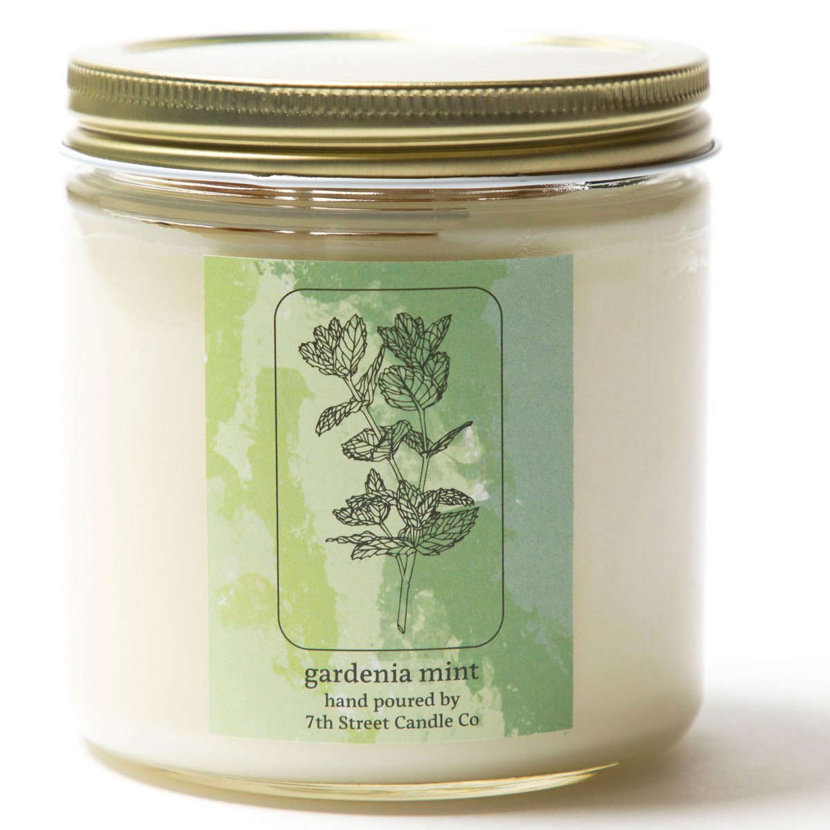 Gardenia Mint Candle