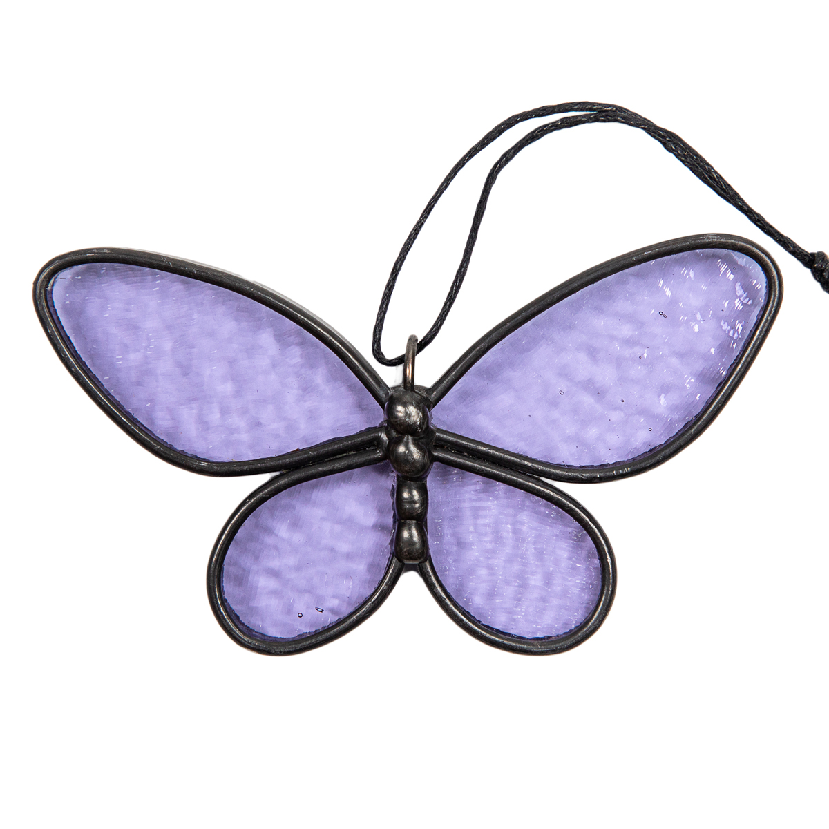 Purple Stained Glass Butterfly