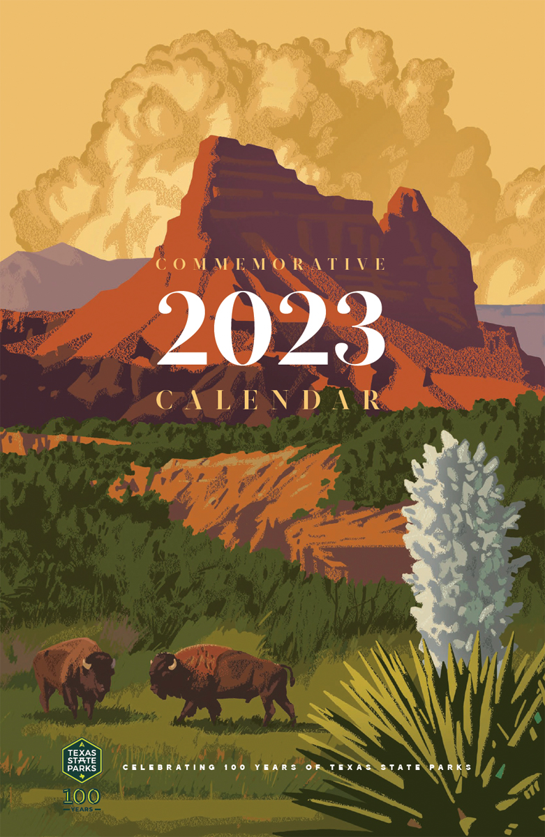 2023 Texas State Parks Calendar