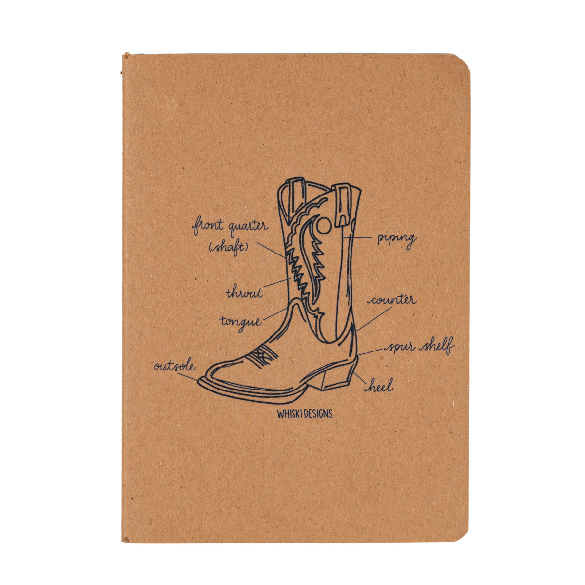 Boot Diagram Pocket Notebook