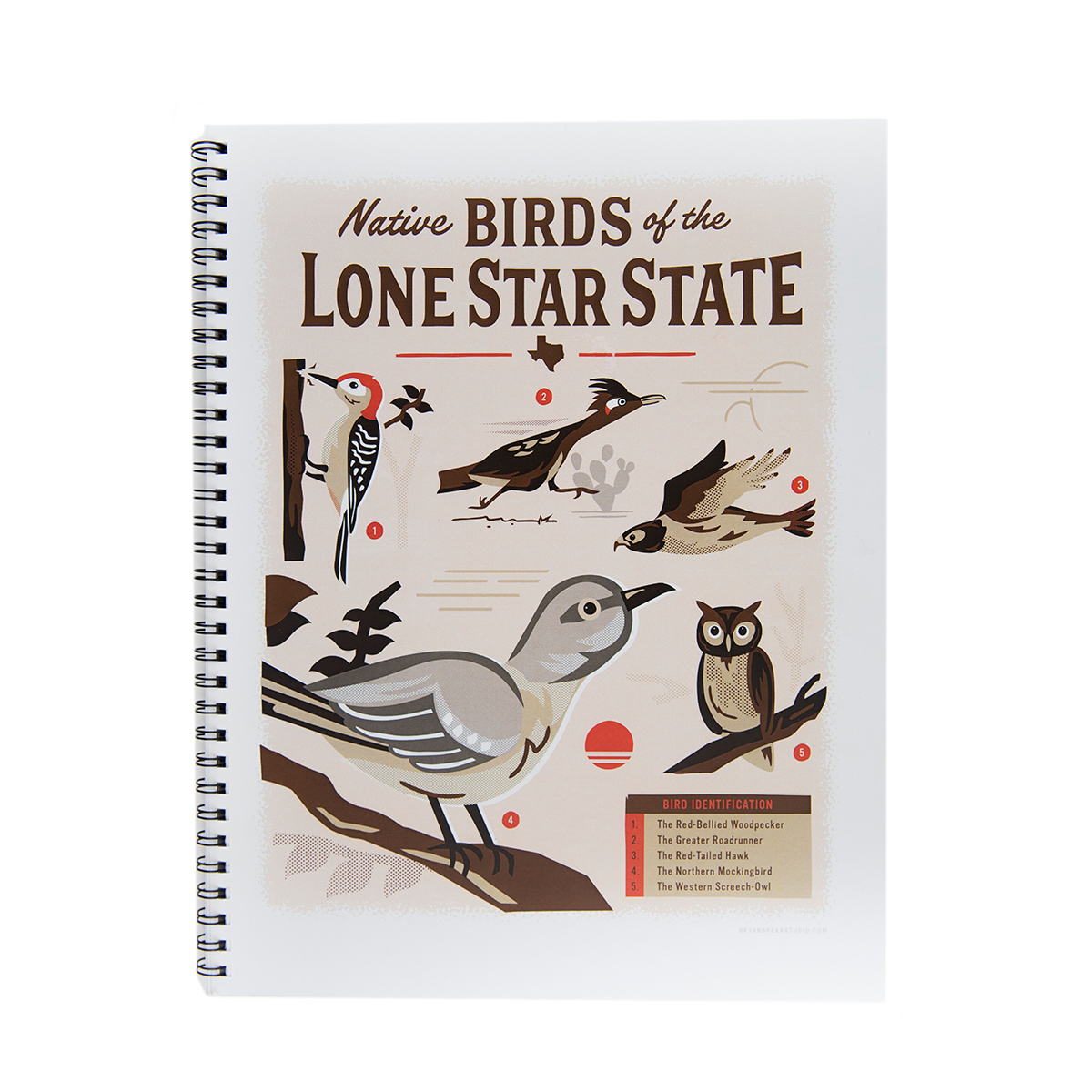 Native Birds of Texas Notebook