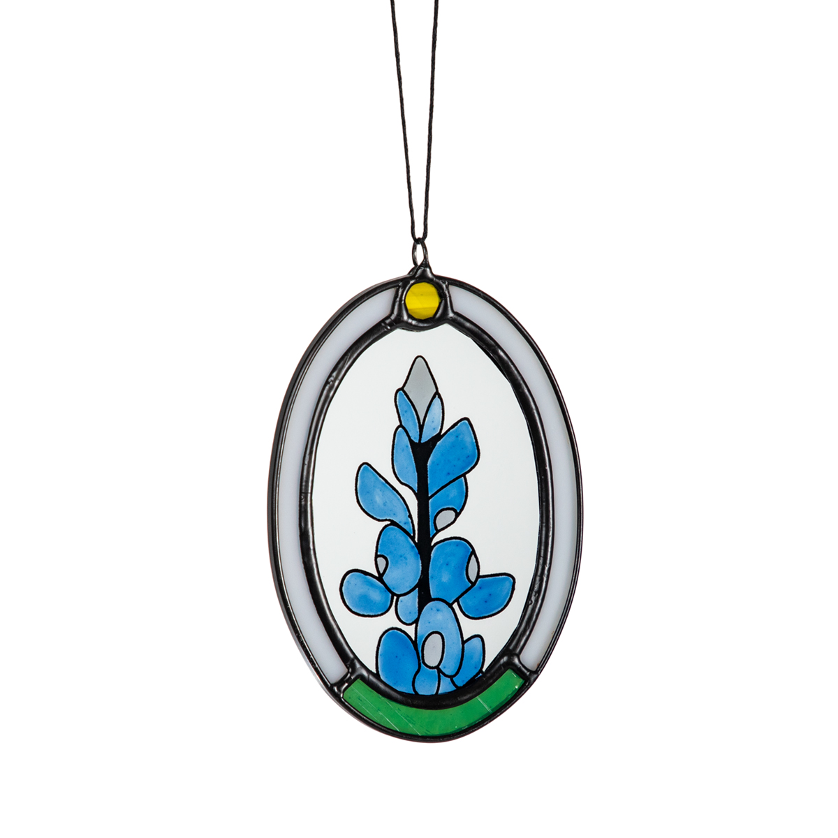 Bluebonnet Stained Glass Art, Small