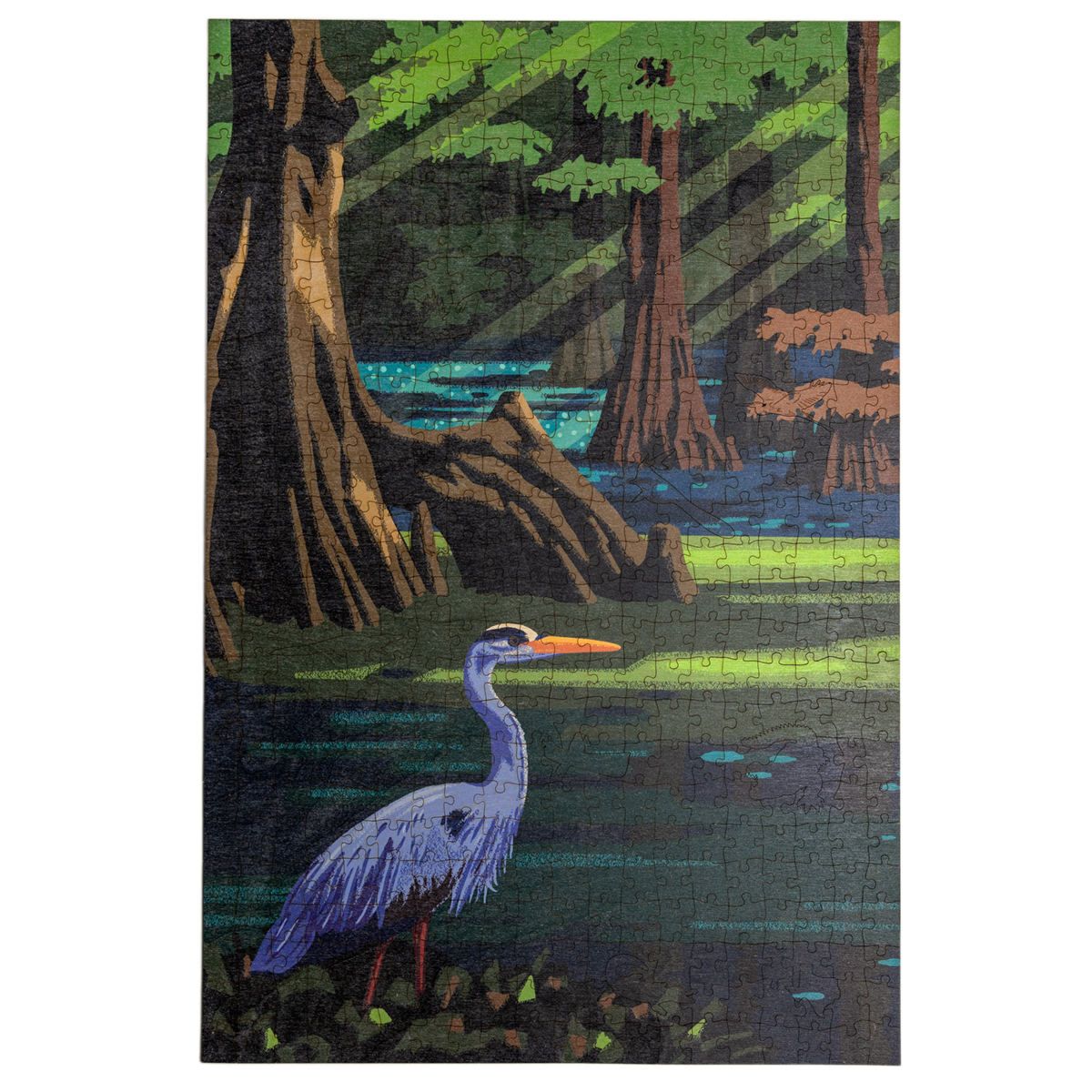 Caddo Lake State Park Wooden Puzzle