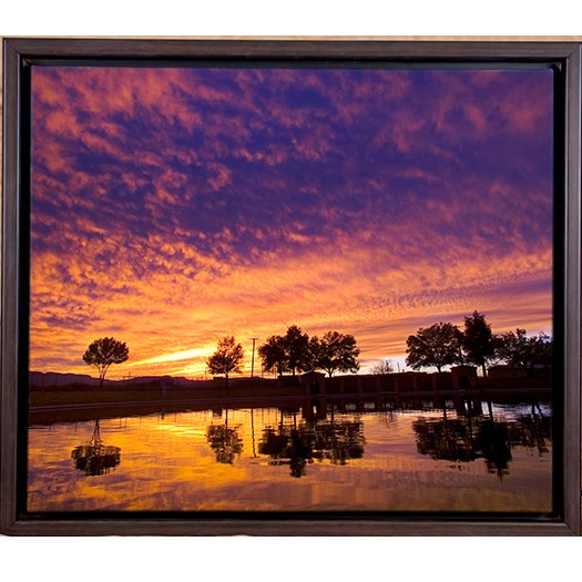 Texas Sunset, Framed Photograph