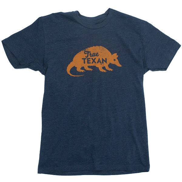 Small Armadillo True Texan T-Shirt