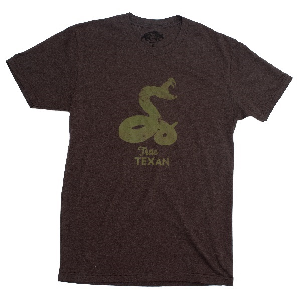 Small Rattlesnake True Texan T-Shirt