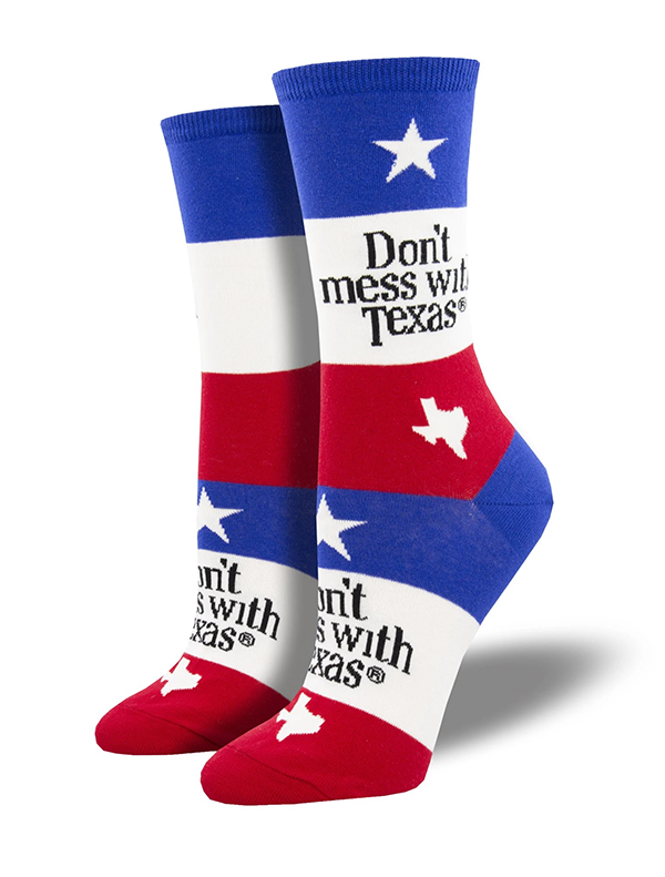 Women’s Don't mess with Texas Sock
