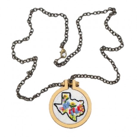 Embroidered Necklace