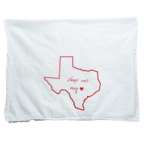Deep in my Heart Tea Towel