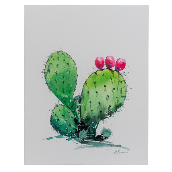 Prickly Pear Watercolor Print
