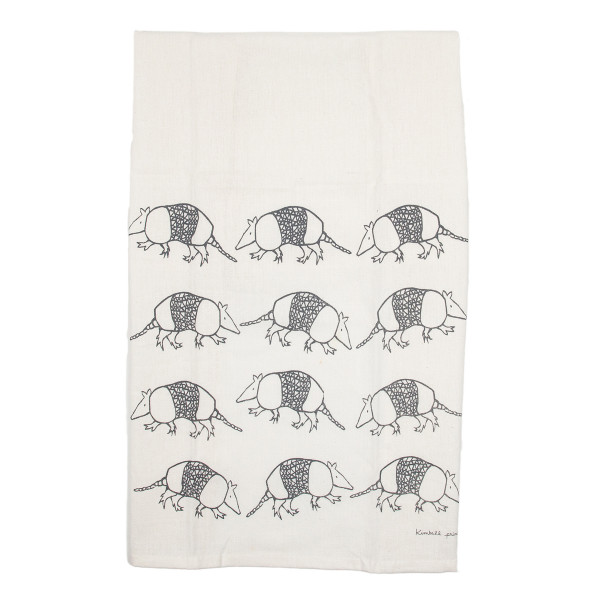 Armadillo Tea Towel