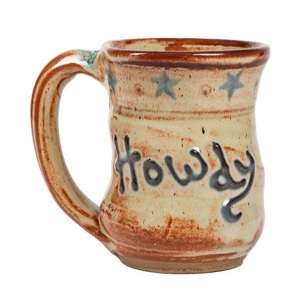 Blue Star Howdy Mug
