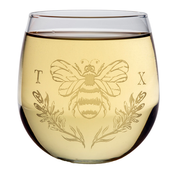 Bumblebee Wine Glass